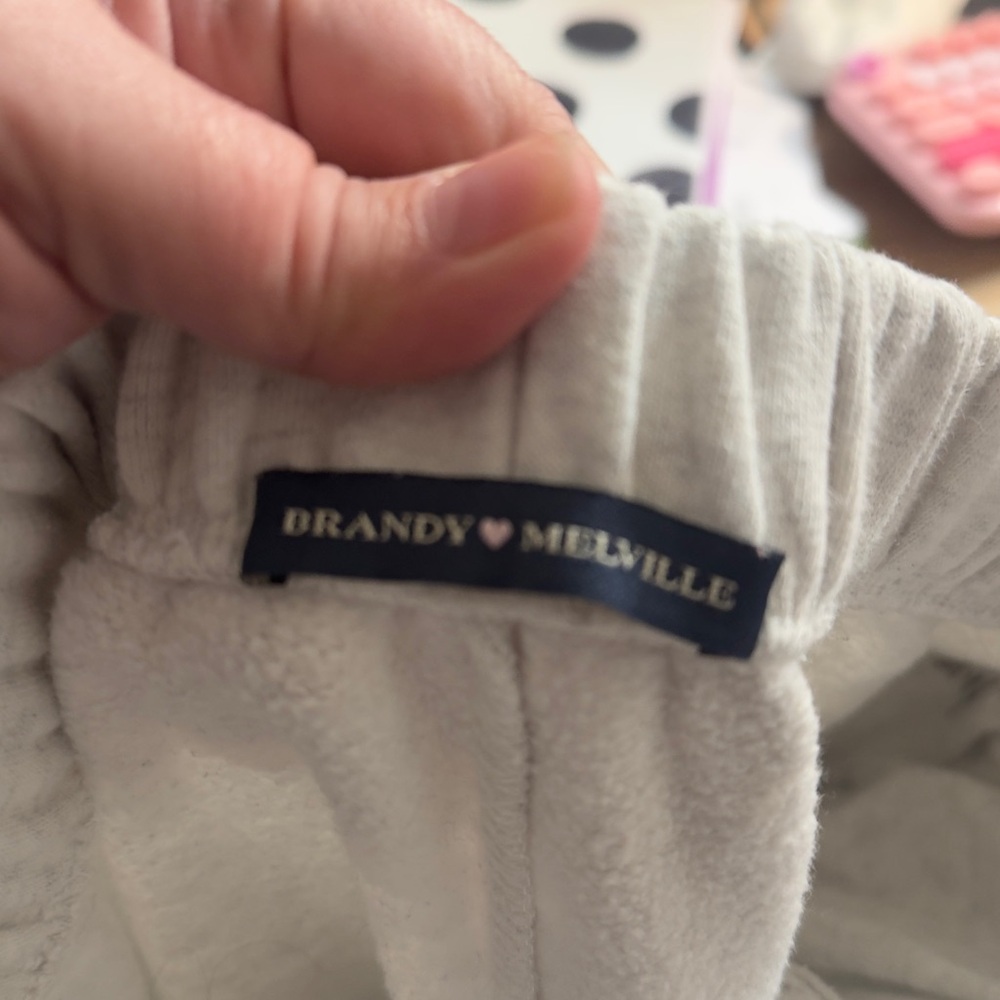 Brandy Melville light grey Lounge Pants